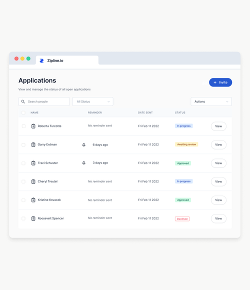 Employee Compliance Zipline